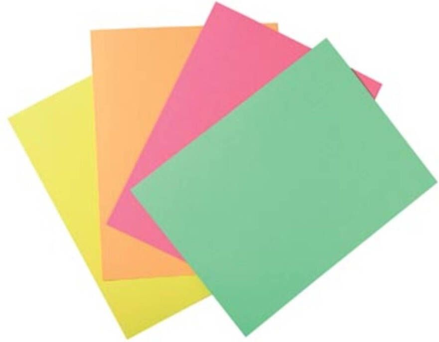 OfficeTown Exacompta dossiermap Super 210 pak van 50 stuks geassorteerde kleuren