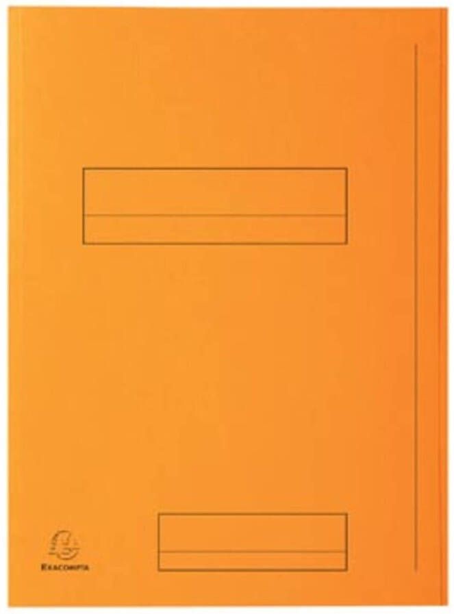 OfficeTown Exacompta dossiermap Super 210 pak van 50 stuks oranje