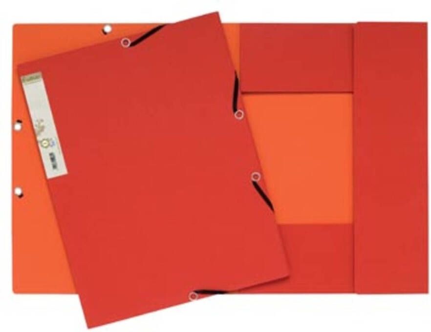 OfficeTown Exacompta elastomap Forever rood oranje
