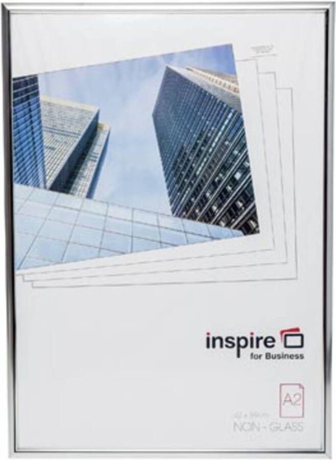 OfficeTown Inspire for Business fotokader Easyloader zilver ft A2
