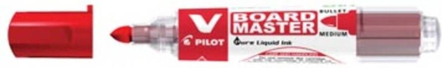 Pilot whiteboardmarker V-Board Master M medium 2 3 mm rood