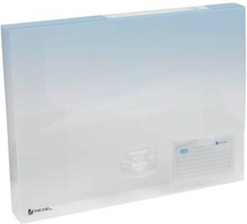 Paagman Rexel elastobox Ice transparant rug van 4 cm