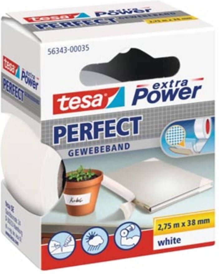 OfficeTown Tesa extra Power Perfect ft 38 mm x 2 75 m wit