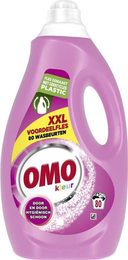 Omo Kleur Vloeibaar Wasmiddel 80 wasbeurten Voordeelverpakking