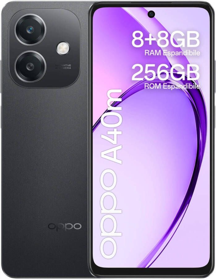 Oppo A40M 256GB Sparkle Black | Smartphones | 6932169353458