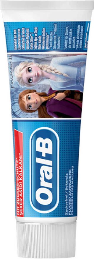 Oral-B Kids Disney Frozen 2 Tandpasta 75ml Met suikerschild