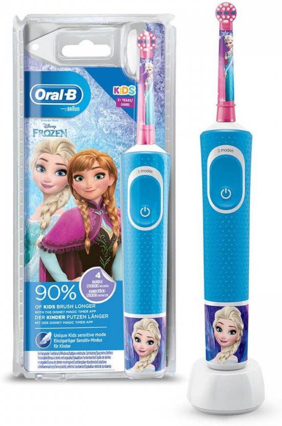 viering Impasse Pedagogie Oral-B Kids Oplaadbare Elektrische Tandenborstel 1 Handvat Met Disney  Frozen 2 Voor Kinderen Vanaf 3 Jaar - Winkelen.nl