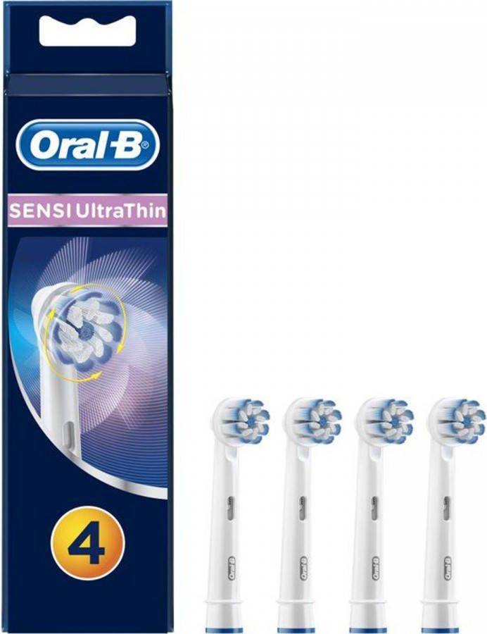 Oral B Oral-B Opzetborstels Sensi Ultrathin 4 Stuks