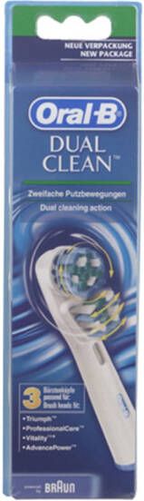 Oral-B Oralb Opzetborstels Dual Clean Eb 4173 64711702