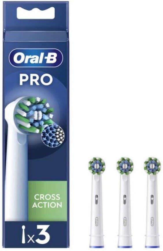 Oral-B Pro Cross Action opzetborstels Verpakking van 3 stuks