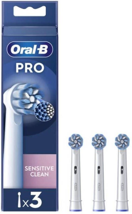 Oral-B Pro Sensitive Clean-opzetborstels Verpakking van 3 stuks