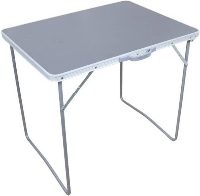 Orange85 Campingtafel Tuintafel Inklapbaar Grijs 80x60x69 Cm Metaal