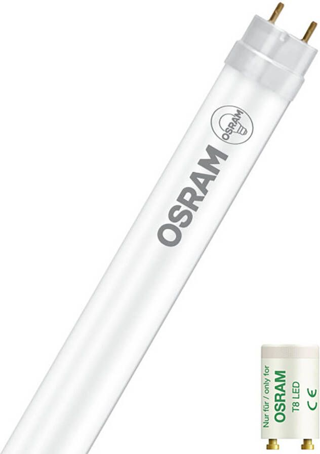 Osram LED TL Buis T8 met Starter SubstiTUBE Value EM 830 120cm 16.2W Warm Wit 3000K