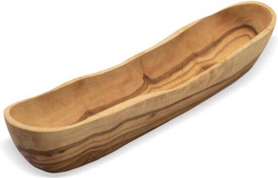 Oval Kichtenware OVAL Pure Olive Wood Broodmand ca. 35 x 10 cm