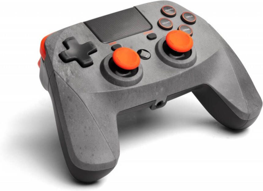 Overmania Snakebyte Wireless Bluetooth Gamepad-Controller 4 S -PS4 -grijs Oranje