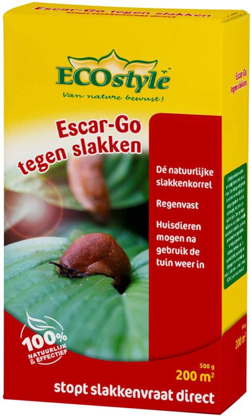 ECOstyle Slakkenkorrels Escar-Go Tegen slakken doos 500 gram