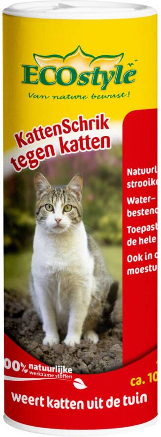 ECOstyle Kattenschrik Tegen katten strooikoker 400 gram