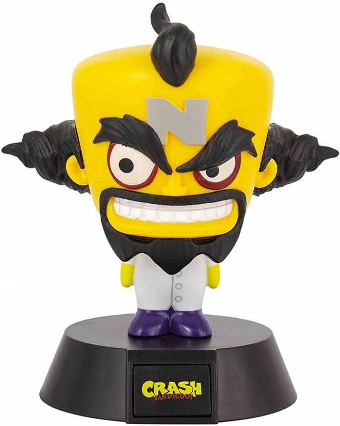 Paladone Lamp Crash Bandicoot: Doctor Neo Cortex Icon Light 10 Cm Geel