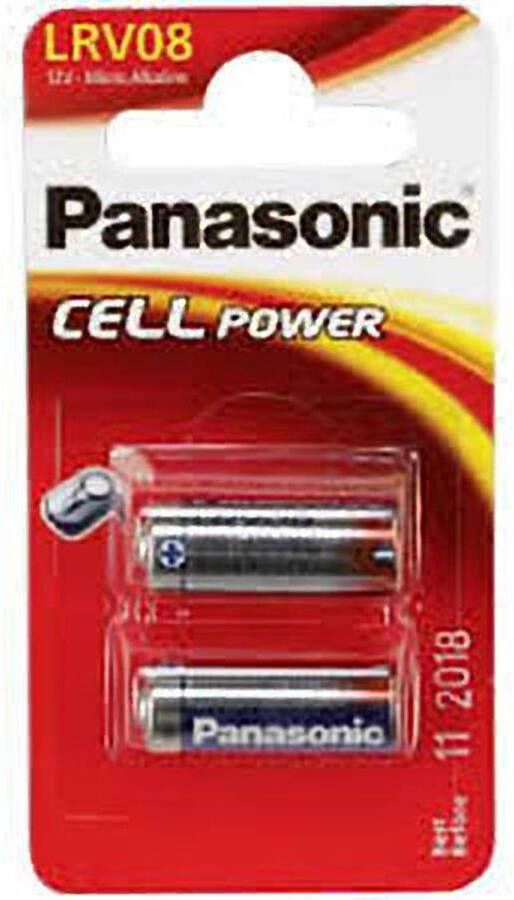 Panasonic 2 stuks A23 LRV08 Alkaline 12V niet-oplaadbare batterij