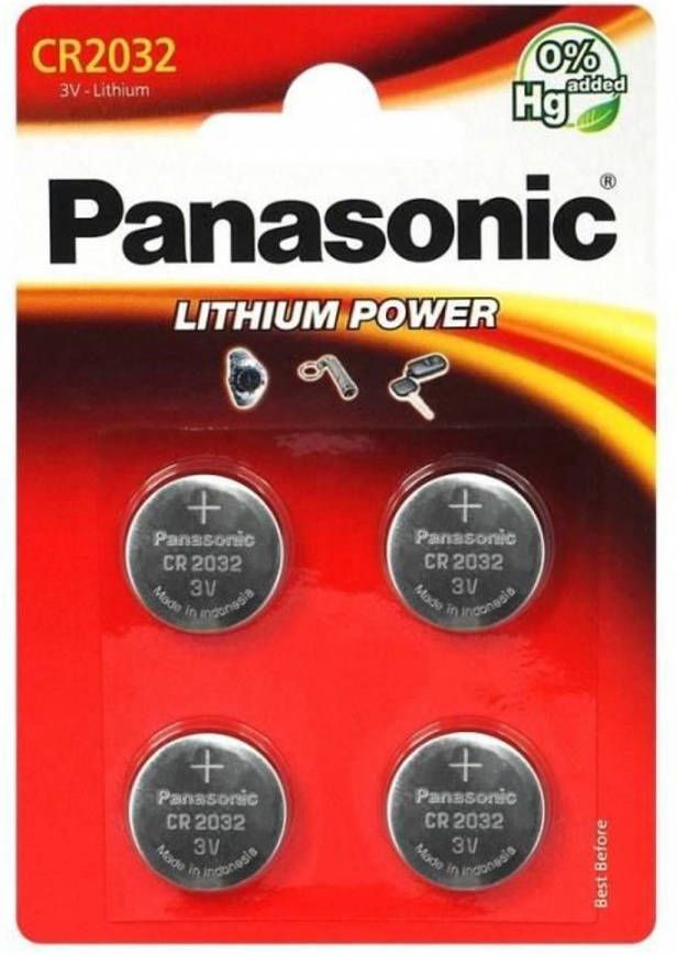 Panasonic Batterij CR-2032EL 4B