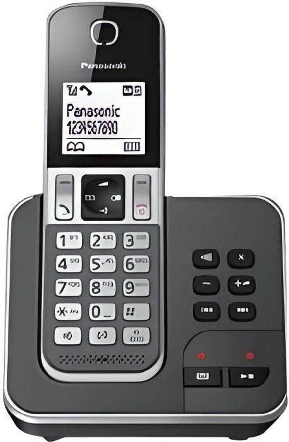 Panasonic KX-TGD320FRG Solo Draadloos antwoordapparaat Zwart