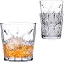 Pasabahce Whisky tumbler glazen 12x Timeless serie transparant 340 ml Whiskeyglazen - Thumbnail 2
