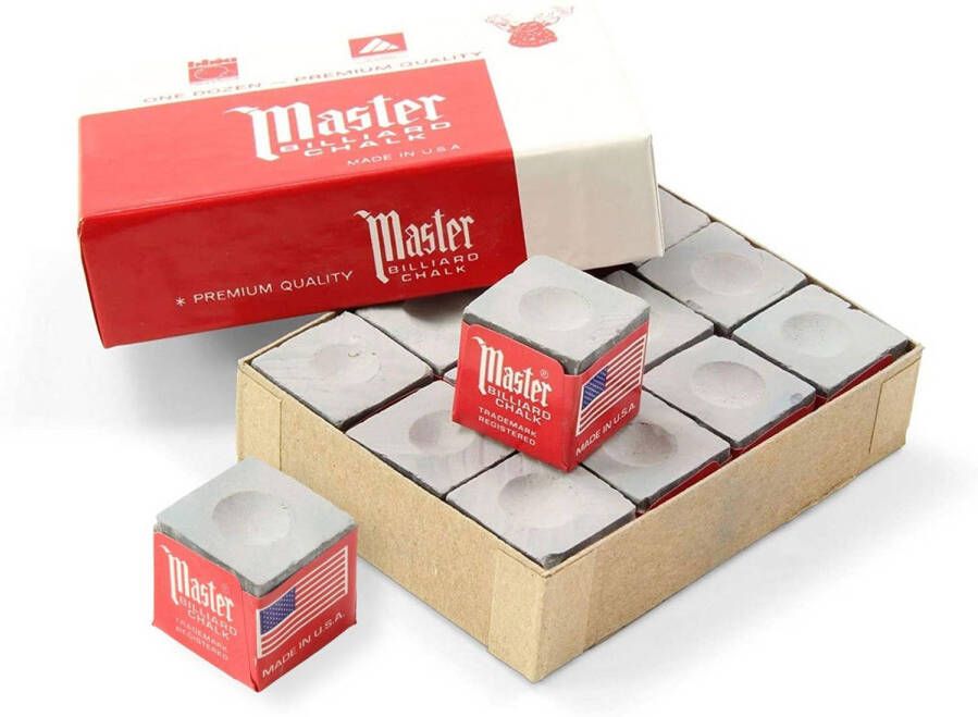 Pegasi Master biljart krijt grijs