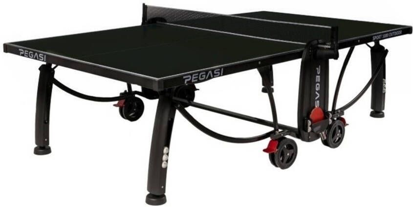 Pegasi Tafeltennistafel 1000 outdoor Black