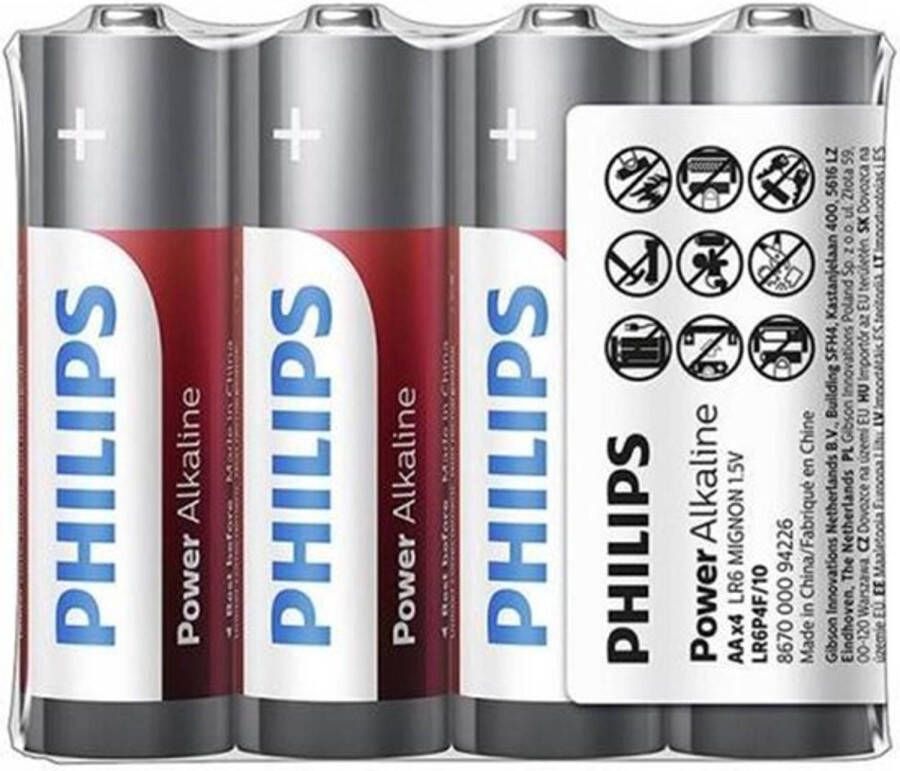 Philips AA Power Alkaline Batterijen