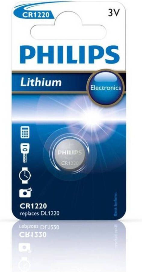 Philips CR1220 00B Minicel Lithium