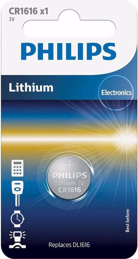 Philips CR1616 00B Minicel Lithium