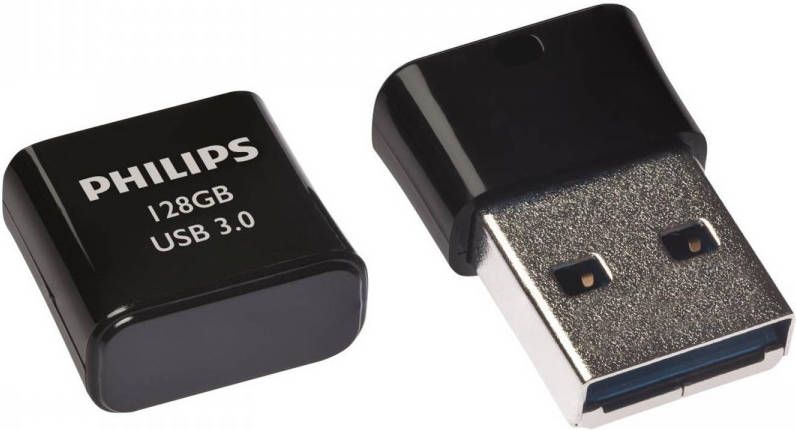 Philips FM12FD90B USB 3.0 128GB Pico Zwart