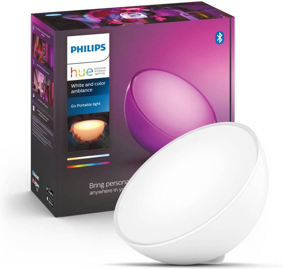 Philips Hue Go Tafellamp White and Color Ambiance V2 Bluetooth - Foto 3