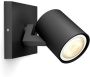 Philips Hue Runner opbouwspot warm tot koelwit licht 1-spot zwart 1 dimmer switch - Thumbnail 3