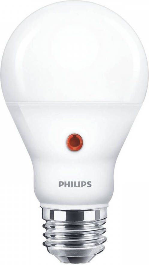 Philips LED Lamp E27 7 5W + sensor