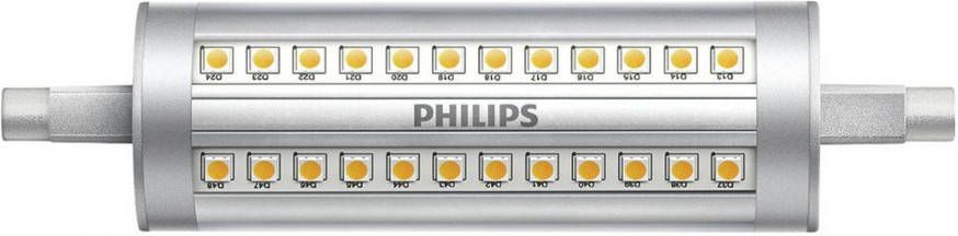 Philips LED staaflamp dimbaar R7S 14W 2000lm 3000K 230V 118mm