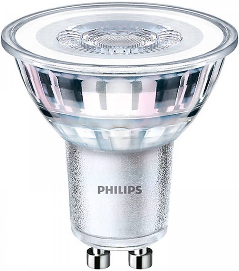 Philips LED Spot CorePro 830 36D GU10 Fitting Dimbaar 5W Warm Wit 3000K Vervangt 50W