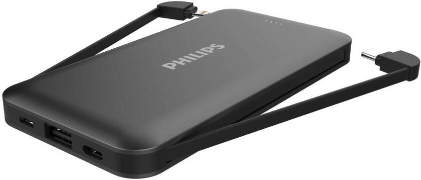 Philips Powerbank 10000 mAh USB-A USB-C en Lightning