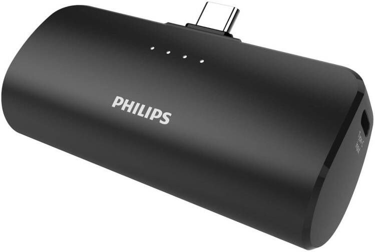 Philips Powerbank 2500mAh DLP2510V 00 Mini Externe Batterij Zwart