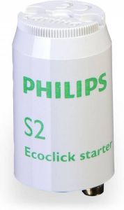 Philips Starter S2 Starter S10 voor TL buizen 4-22 W