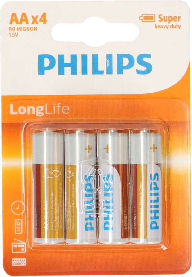 Philips Set van 20 voordelige AA batterijen Penlites AA batterijen