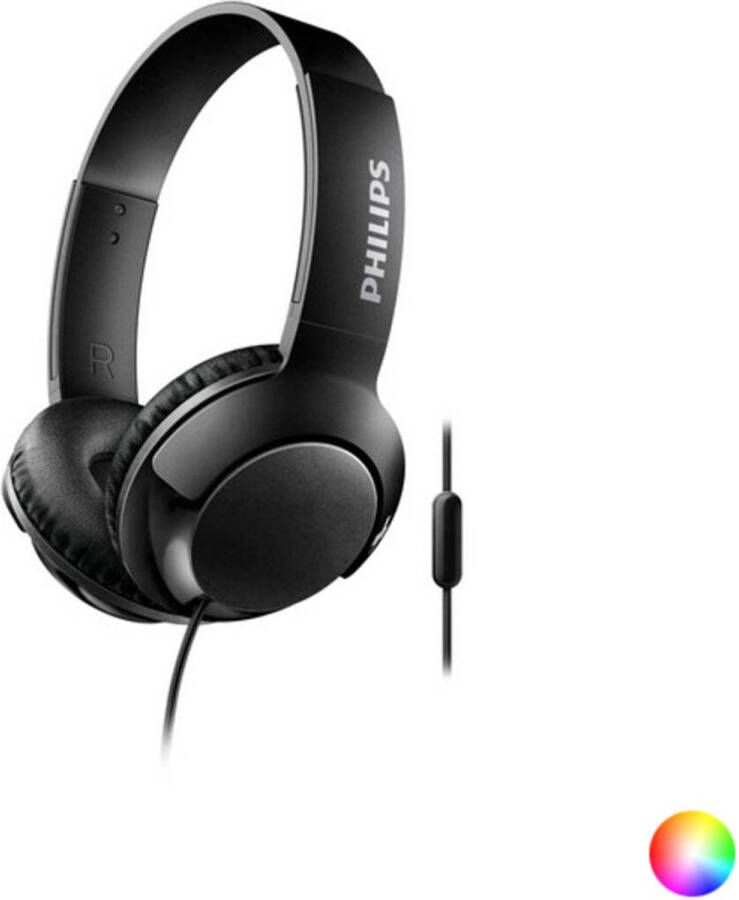 Philips SHL3075 on-ear koptelefoon wit kabellengte 120 cm