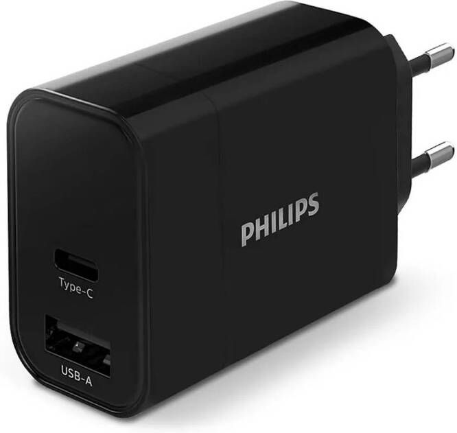 Philips USB-Oplaadblok DLP2621 03 230V USB-A en USB-C Poorten