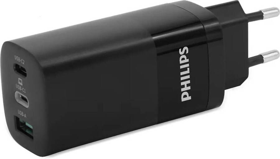 Philips USB Oplaadblok DLP2681 03 USB-A en USB-C Snel Laden