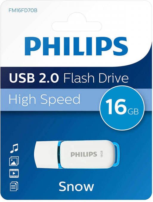 Philips USB stick 2.0 Snow 16GB