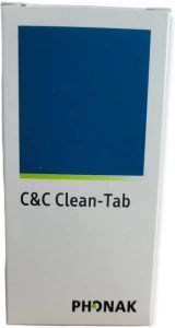 Phonak C&C Clean-tab bruistabletten voor oorstukjes hoortoestellen gehoorbescherming