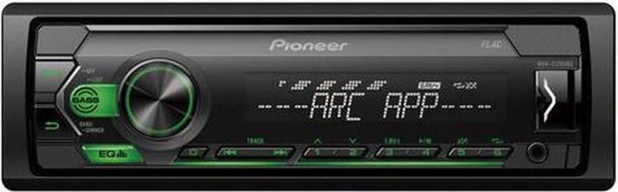 Pioneer MVH-S120UBG Autoradio enkeldin Zwart Groen