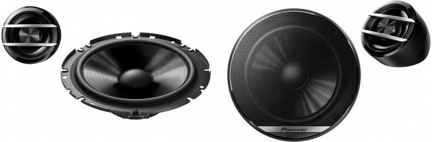 Pioneer speakerset TS-G170C tweeweg component 300W zwart