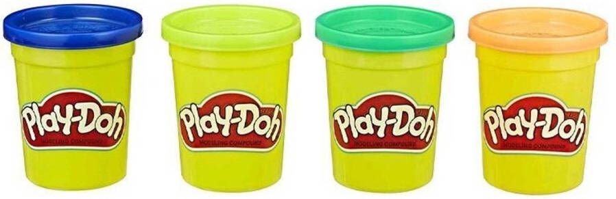 Play-Doh kleiset Wild 4-delig blauw groen oranje