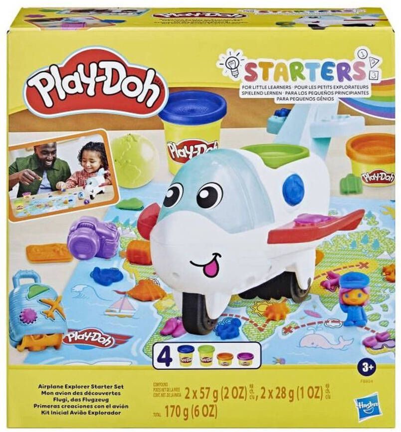 Play-Doh Starters My Plane of Discovery-set kleuterspeelgoed voor meisjes en jongens met vliegtuig vanaf 3 jaar